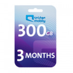 بطاقة موبايلي ﻹعادة شحن الإنترنت 300 جيجا/3 أشهر